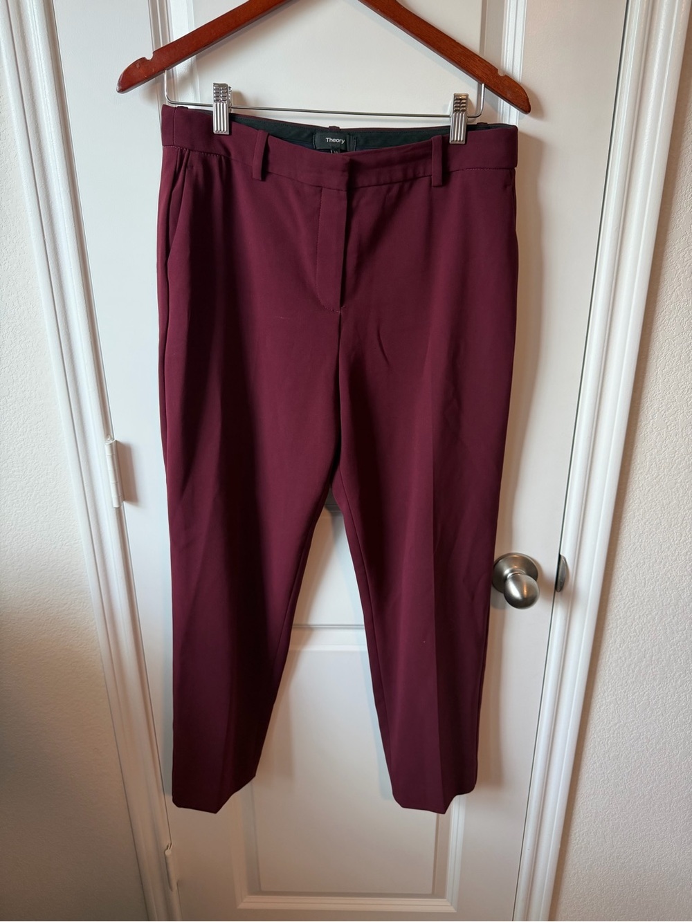 ⚡️Theory Burgundy Tailored Dress Pants